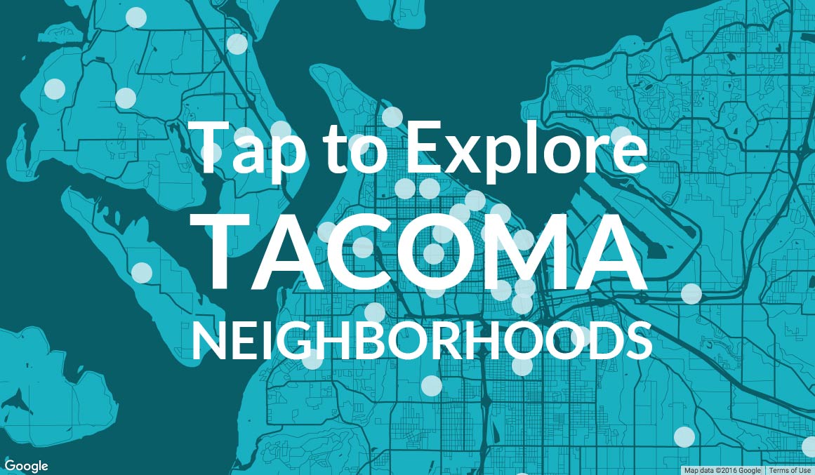Tacoma Neighborhoods Map