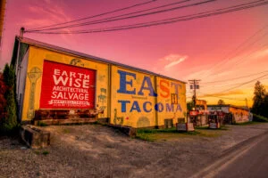 Earth Wise Architectural Salvage Mural Eastside McKInley Neighborhood Tacoma