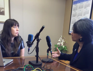 Marguerite Martin interviews Tacoma Mayor Marilyn Strickland in 2015