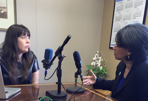 Marguerite Martin interviews Tacoma Mayor Marilyn Strickland in 2015