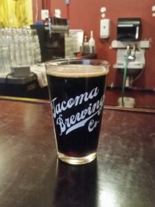 a dark beer tacoma brewing co
