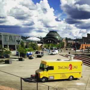 Food trucks in Downtown Tacoma