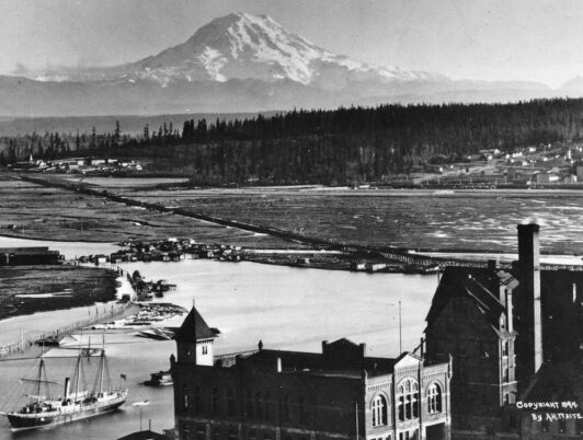 historic photo of tacoma WA