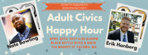the first adult civics happy hour