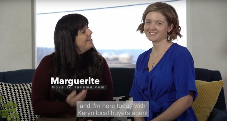 Tacoma real estate agents Marguerite and Keryn in a video about how to buy a house in tacoma