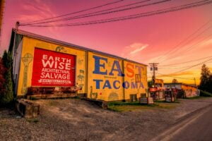 Mural that says East Tacoma