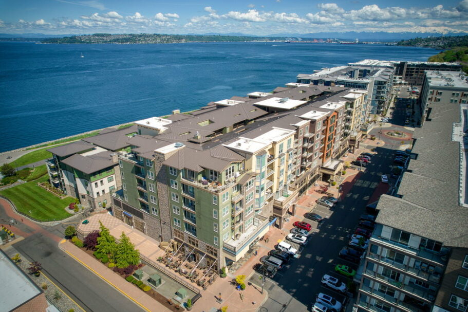 waterfront condos in the point ruston neighborhood of tacoma wa