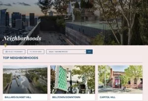 Photos of Seattle neighborhoods from the website Seattle Neighborhood Guide